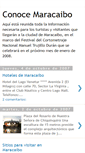 Mobile Screenshot of conocemaracaibo.blogspot.com