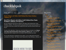 Tablet Screenshot of checklahpok.blogspot.com