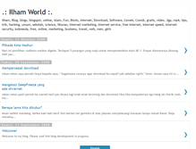 Tablet Screenshot of ilhamworld.blogspot.com