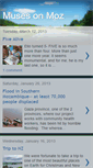 Mobile Screenshot of musesonmoz.blogspot.com