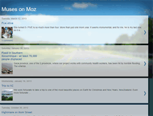 Tablet Screenshot of musesonmoz.blogspot.com