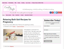 Tablet Screenshot of candleinthenightblog.blogspot.com