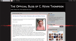 Desktop Screenshot of ckevinthompson.blogspot.com