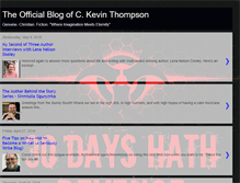 Tablet Screenshot of ckevinthompson.blogspot.com