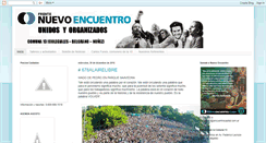 Desktop Screenshot of encuentrocomuna13.blogspot.com