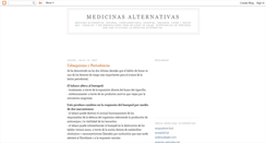 Desktop Screenshot of medicinasalternativas.blogspot.com