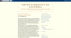 Desktop Screenshot of narrativa-colombia.blogspot.com