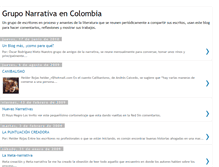 Tablet Screenshot of narrativa-colombia.blogspot.com