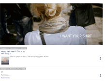 Tablet Screenshot of iwantyourshirt-j.blogspot.com