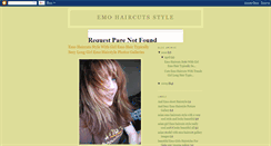 Desktop Screenshot of emo-haircuts-style.blogspot.com