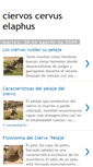 Mobile Screenshot of ciervoscervuselaphus.blogspot.com