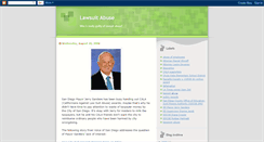Desktop Screenshot of lawsuitabuse.blogspot.com