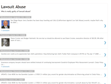 Tablet Screenshot of lawsuitabuse.blogspot.com