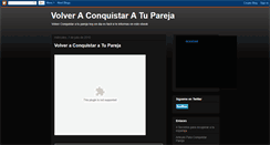 Desktop Screenshot of conquistaratupareja.blogspot.com