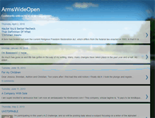 Tablet Screenshot of myarmsopenwide.blogspot.com