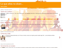 Tablet Screenshot of loqueellosnodicen.blogspot.com