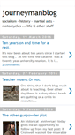 Mobile Screenshot of journeymanblog.blogspot.com