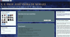 Desktop Screenshot of escolajosevieira.blogspot.com