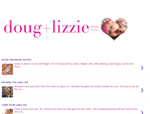 Tablet Screenshot of dougandlizzie.blogspot.com