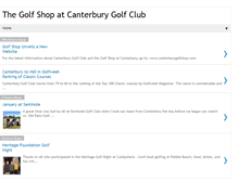 Tablet Screenshot of canterburygolfshop.blogspot.com