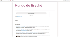 Desktop Screenshot of mundodobrecho.blogspot.com