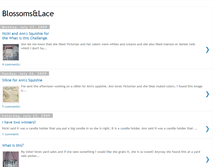 Tablet Screenshot of blossomsandlace.blogspot.com