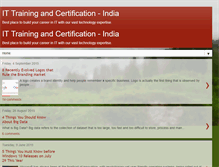 Tablet Screenshot of it-training-india.blogspot.com