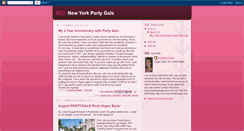 Desktop Screenshot of newyorkpartygals.blogspot.com
