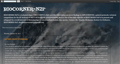 Desktop Screenshot of biocornern2p.blogspot.com