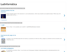 Tablet Screenshot of ludinformatica.blogspot.com