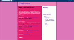 Desktop Screenshot of cristinaorovio.blogspot.com