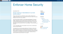 Desktop Screenshot of enforcerhomesecurity.blogspot.com