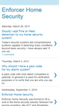Mobile Screenshot of enforcerhomesecurity.blogspot.com