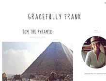 Tablet Screenshot of gracefullyfrank.blogspot.com