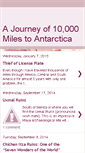 Mobile Screenshot of ajourneyof10000milestoantarctica.blogspot.com