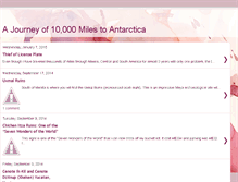 Tablet Screenshot of ajourneyof10000milestoantarctica.blogspot.com