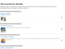 Tablet Screenshot of microcementoalisado.blogspot.com