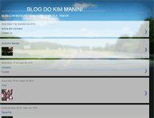 Tablet Screenshot of kimmanini.blogspot.com