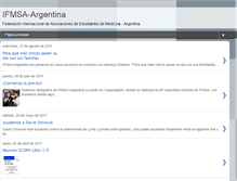 Tablet Screenshot of ifmsa-argentina.blogspot.com