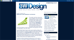 Desktop Screenshot of 3w-webdesign.blogspot.com