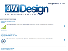 Tablet Screenshot of 3w-webdesign.blogspot.com