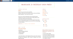 Desktop Screenshot of mariageduhaut.blogspot.com