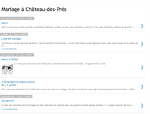 Tablet Screenshot of mariageduhaut.blogspot.com