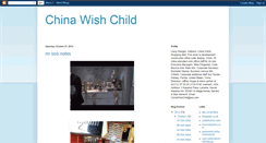 Desktop Screenshot of chinawishchild.blogspot.com