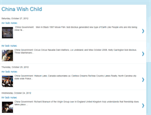 Tablet Screenshot of chinawishchild.blogspot.com