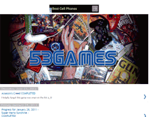 Tablet Screenshot of 53games.blogspot.com