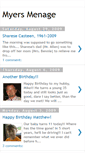 Mobile Screenshot of myersmenage.blogspot.com