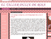 Tablet Screenshot of eltallerdulcederosa.blogspot.com