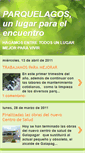 Mobile Screenshot of parquelagos.blogspot.com