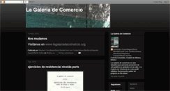 Desktop Screenshot of galeriadecomercio.blogspot.com